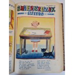 ŚWIERSZCZYK. A WEEKLY MAGAZINE FOR CHILDREN. Issues from 1947, 1948, 1949, and 1950
