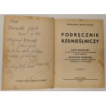 WINIARSKI Władysław - PODRĘCZNIK RZEMIEŚLNICZY - PRAWO Wyd. 1935