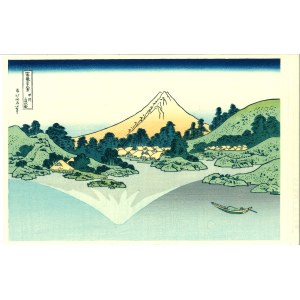 Katsushika Hokusai, “Koshu Misaka Suimen” from the series “Thirty-Six Views of Mount Fuji”
