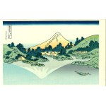 Katsushika Hokusai, “Koshu Misaka Suimen” from the series “Thirty-Six Views of Mount Fuji”