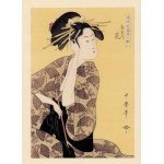 The Courtesan Hanaōgi (Hanaoki) from the series “Tōji zensei bijin zoroe” (“Beauties of Our Time”)