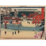Matsukawa Hanzan, “Fushimi Inari Shrine in Kyoto,” ca. 1880