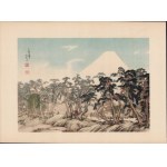 "Yamauchi Tamon, Mount Fuji, and Ōishi Yoshitaka," 1920