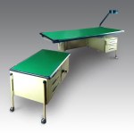 B.B.P.R. - Desk with drawer unit from the "Spazio Modernista" series for Olivetti