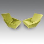 Gio Ponti, Pair of Model 807 Distex Armchairs, manufactured by Cassina - Italy