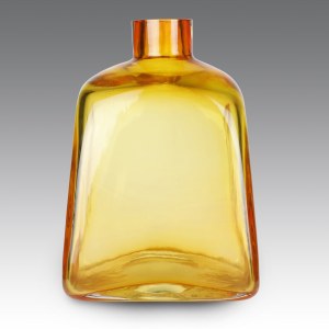 Venini Vaso in vetro trasparente Ambra, produzione Venini - Italia