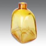 Venini Vaso in vetro trasparente Ambra, produzione Venini - Italia