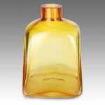 Venini Vaso in vetro trasparente Ambra, produzione Venini - Italia