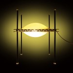 Ettore Sottsass "12639" Table Lamp, manufactured by Arredo Luce - Italy
