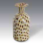 Fratelli Toso (attributed to) Cylindrical vase, made in Murano, Italy