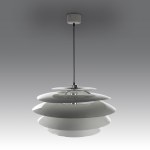 "1262" model pendant lamp, manufactured by Stilnovo - Italy