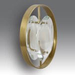 Max Ingrand Three “2240” wall lamps, manufactured by Fontana Arte - Italy