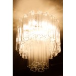 Venini Pendant Lamp, made in Murano, Italy