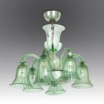 Napoleone Martinuzzi (attributed to) Pendant lamp, manufactured by Venini - Italy