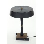 Two-light table lamp, manufactured by Stilux, Milan, Italy