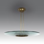 Max Ingrand “1508” Pendant Lamp, manufactured by Fontana Arte - Italy