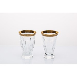 PAIR OF WATER GLASSES | MOSER, KARLOVY VARY (CZECH REPUBLIC)