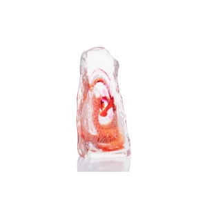 JIŘÍ BERÁNEK (1954*) | HEAVY STUDIO GLASS SCULPTURE (CZECH / BOHEMIAN)