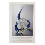 MILAN PRŮŠA (1955*) | ART GLASS SCULPTURE FISH (ŽBS) (CZECH / BOHEMIAN)