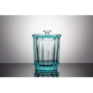 BERYL GLASS CANDY DISH | MOSER, KARLOVY VARY (CZECH REPUBLIC)