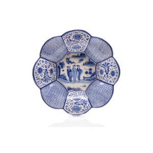 BAROQUE FAIENCE BOWL CHINOISERIE | DELFT, NETHERLANDS
