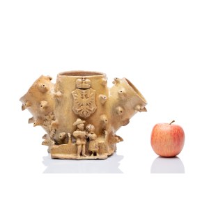 FOLK NOVELTY WEDDING PUZZLE VESSEL | POLAND / GALICIA / SILESIA