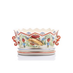 GIARDINIERA IN STILE ART DÉCO FOLK | CECOSLOVACCHIA