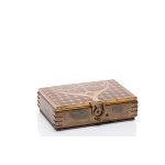 ART NOUVEAU BOX WITH BRASS INLAY | ERHARD & SÖHNE, SCHWÄBISCH GMÜND, GERMANY