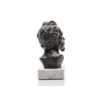 JOSEF PEKÁREK (1873 - 1930) | BUST OF MIROSLAV TYRŠ (CZECH / BOHEMIAN)