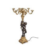 FIGURAL TABLE LAMP IN NEO-ROCOCO STYLE | EUROPE