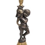 FIGURAL TABLE LAMP IN NEO-ROCOCO STYLE | EUROPE