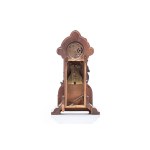 ART NOUVEAU TABLE CLOCK WITH GIRL AND CUPID MOTIF | JUNGHANS (GEBRÜDER JUNGHANS), GERMANY