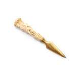 LETTER OPENER IN SHAPE OF DECORATIVE DAGGER | SOUTHERN EUROPE