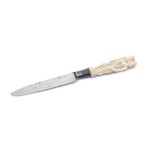LETTER OPENER WITH CARVED HANDLE | GERMANY / CENTRAL EUROPE