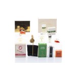 COLLECTION OF VINTAGE BRANDED MINIATURE PERFUMES - CARTIER, LANCÔME, NINA RICCI, ETC.