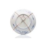 LARGE IMARI PLATE "PHOENIX & CHRYSANTHEMUMS" | JAPAN (ARITA / IMARI)