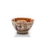 WALLERFANGEN BOWL IN CHINESE STYLE | GERMANY (SAARLAND - WALLERFANGEN, VILLEROY & BOCH MANUFACTORY)