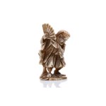 NETSUKE KATABORI "SHISHIMAI DANCER / LION DANCE" YOSHIYUKI 美之 | JAPAN
