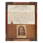 VERA ICON - HAND-PAINTED DEPICTION WITH VATICAN CERTIFICATE OF TOUCHED RELIC | ITALY, ROME (VATICAN)