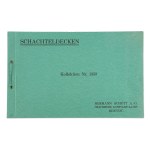 SAMPLE BOOK OF LUXURY BOXES LIDS (KOLLEKTION NR. 1358) | HERMANN SCHÖTT ACTIENGESELLSCHAFT, GRAPHISCHE KUNSTANSTALTEN, RHEYDT (GERMANY)