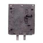 HISTORICAL FORGED TRUNK LOCK WITH CHASED/ENGRAVED DECORATION | GUILD / ARTISTIC LOCKSMITH (CENTRAL EUROPEAN PROVENANCE)