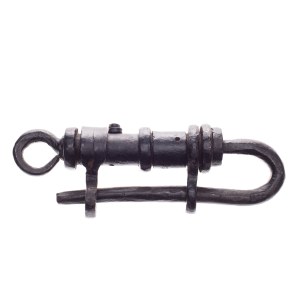 HISTORICAL FORGED TUBULAR PADLOCK | GUILD / ARTISTIC LOCKSMITH (CENTRAL EUROPEAN PROVENANCE)