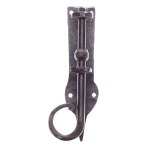 HISTORICAL FORGED DOOR BOLT | GUILD / ARTISTIC LOCKSMITH (CENTRAL EUROPEAN PROVENANCE)