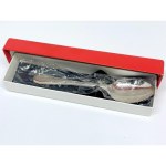 Silver-plated decorative teaspoon