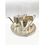 Silver-plated tea set