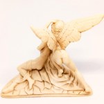 Amor e Psiche alabaster sculpture by A. Santini