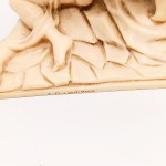 Amor e Psiche alabaster sculpture by A. Santini