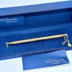 S.T. Dupont Paris Full Set Silver-Plated Gold-Plated Ballpoint Pen