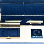 Sheaffer USA Imperial Brass Full Set Fountain Pen with 14K/585 Gold Nib