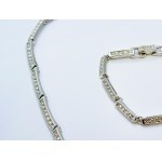 Swarovski necklace and bracelet